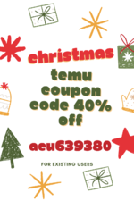 [Christmas] Temu Coupon Code 40% Off [acu639380] For Existing Users  (1000 x 1500 px).png