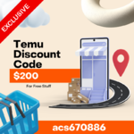 Exclusive Temu $200 Discount Code [acs670886] For Free Stuff (800 x 800 px).png